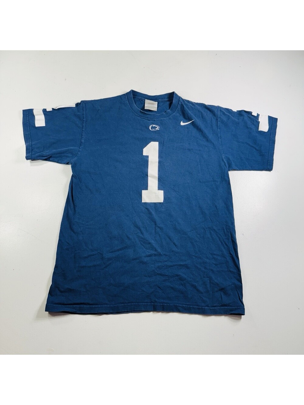 Nike Penn State Nittany Lions Vintage T Shirt Navy #1 Men’s Size Medium